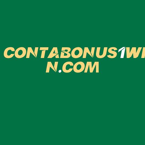 Logo da CONTABONUS1WIN